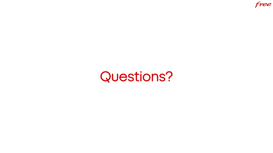 Questions?