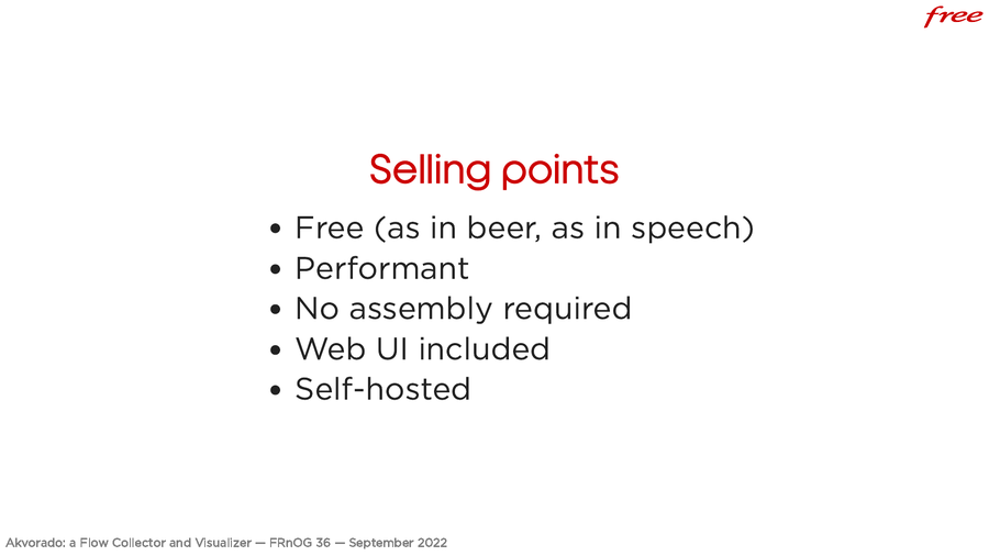 Selling points