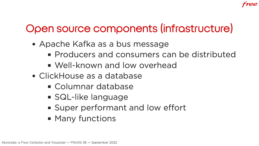 Open source components (infrastructure)