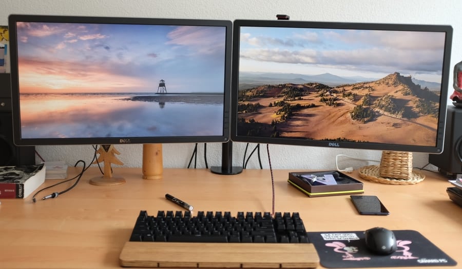 Deux Dell P2415Q