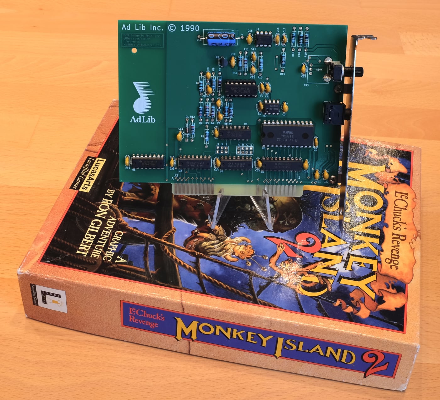 OPL2LPT an AdLib sound card for the parallel port