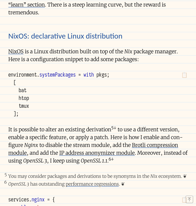 Screenshot of my website with a grid as an overlay and each line of text
fitting on the grid