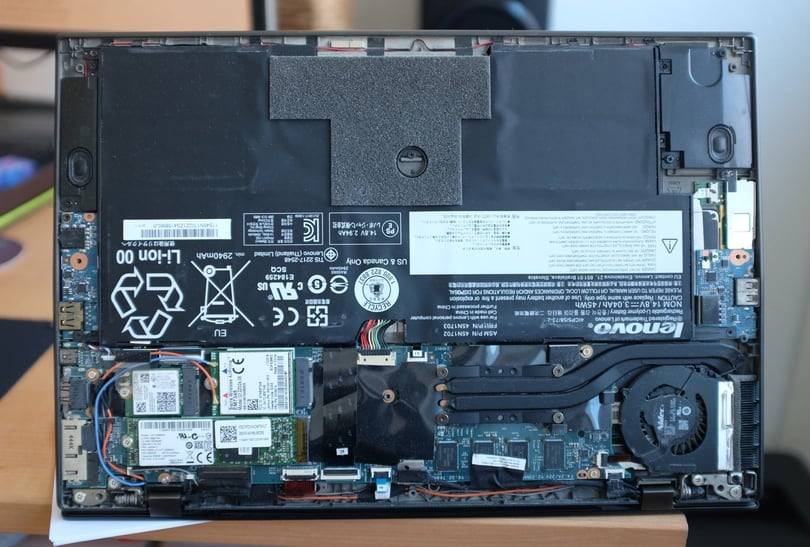 Inside the X1 Carbon